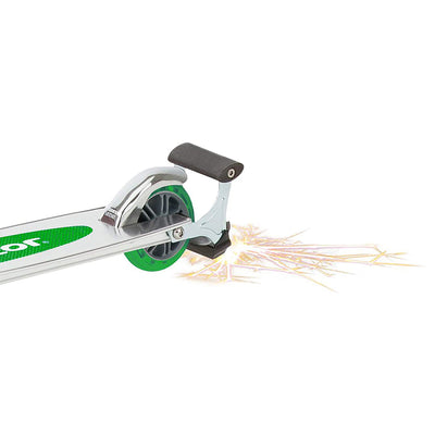 Razor Spark Kick Scooter Toy w/ Sparking Bar for Kids Age 8+, Green (Used)