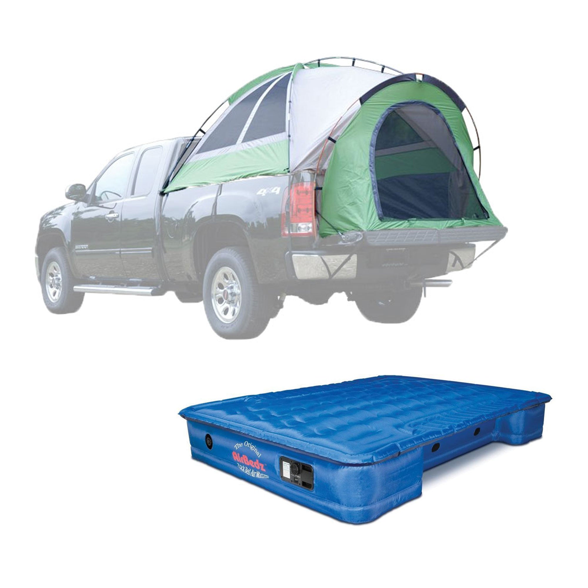 Napier Backroadz Truck Bed 2 Person Tent & AirBedz Truck Bed Air Mattress, Full