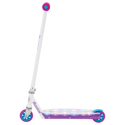 Razor Party Pop Girls Kids Folding Aluminum Push Kick Scooter - Pink - Open Box