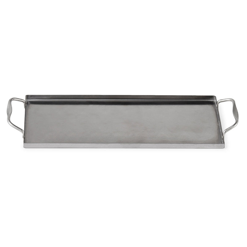 Bull 24147 Stainless Steel Reusable Grill to Table Plank Saver with Side Handles