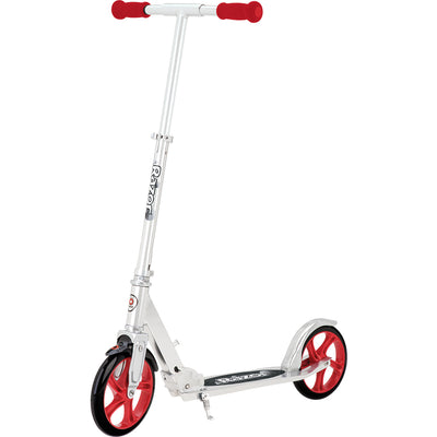 Razor A5 Lux Kids Folding Aluminum Portable Kick Push Scooter, Red - VMInnovations