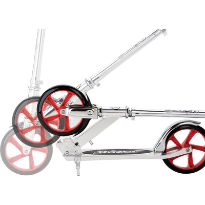 Razor A5 Lux Kids/Boys Kick Scooter (Red) - Slightly Used - VMInnovations
