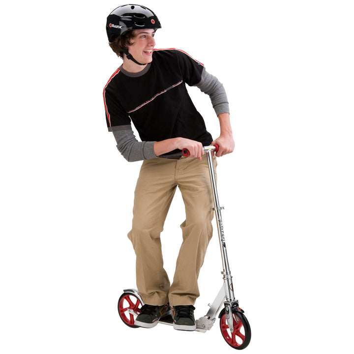 Razor A5 Lux Kids/Boys Kick Scooter (Red) - Slightly Used - VMInnovations