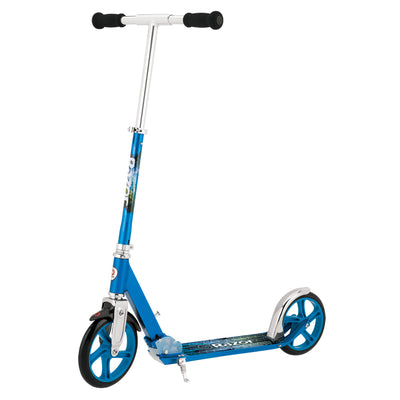 Razor A5 Lux Kids/Boys Aluminum Kick Folding Scooter - Blue - Open Box