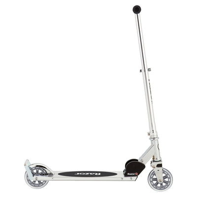 Razor A3 Folding Aluminum Kids Kick Scooter (Clear) (Used)