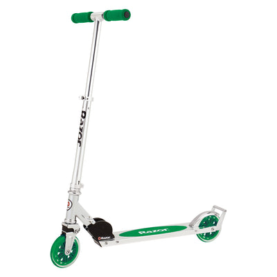 Razor A3 Folding Aluminum Kids Kick Scooter (Green) (Open Box)