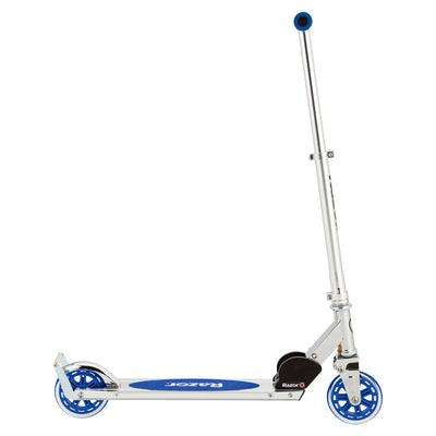 Razor A3 Folding Aluminum Kids Kick Scooter | Blue (Open Box)