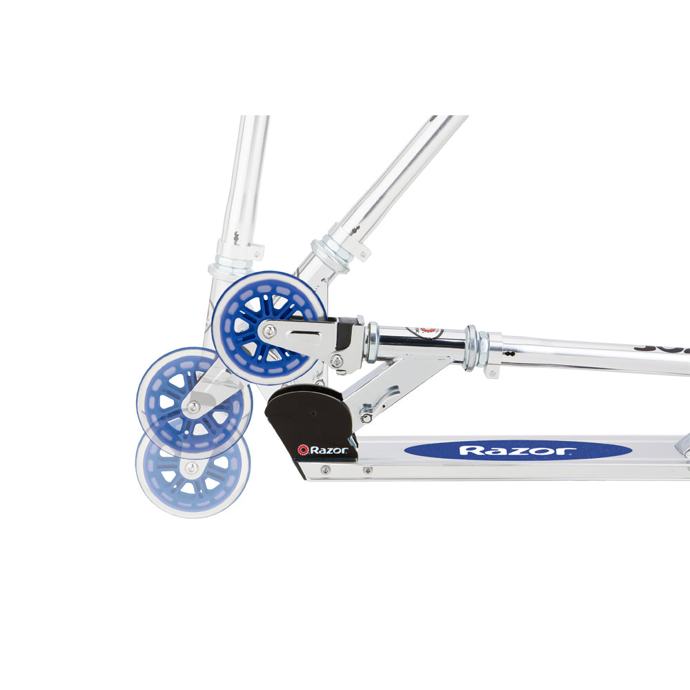 Razor A3 Folding Aluminum Kids Kick Scooter | Blue (Open Box)
