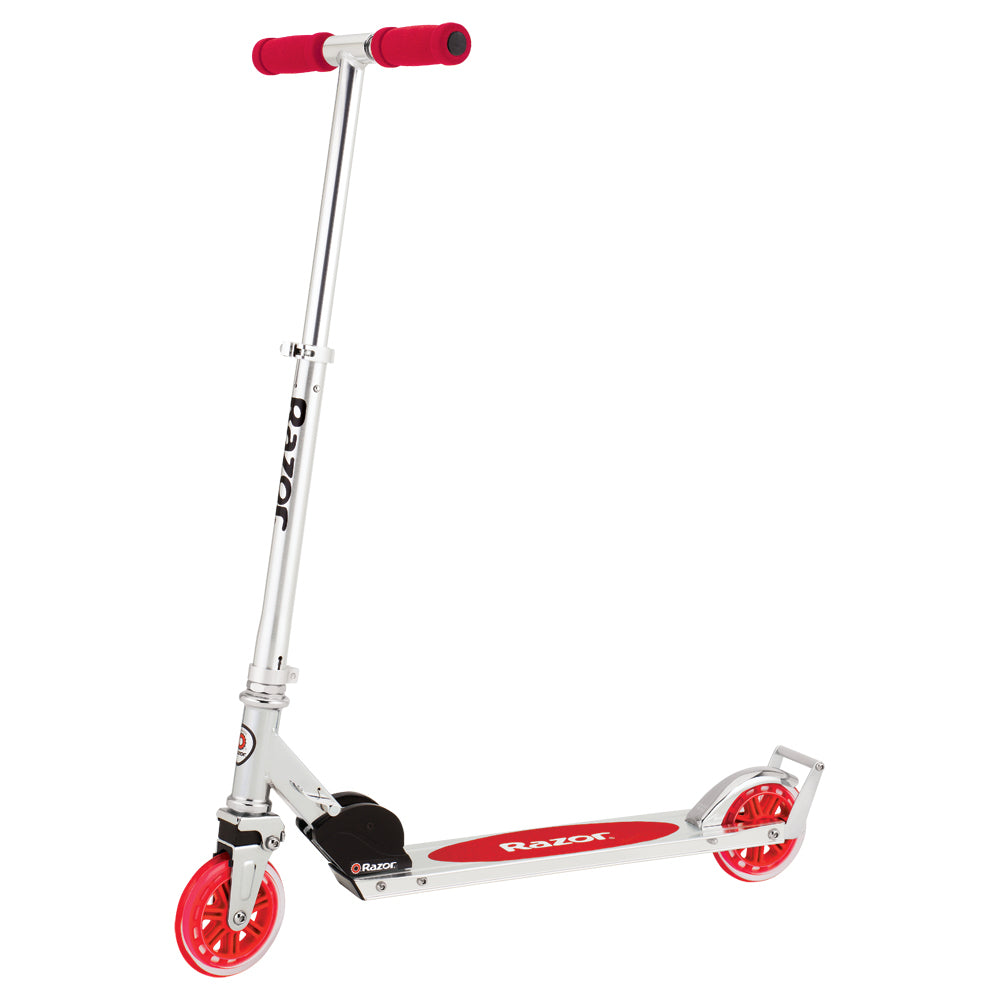 Razor A3 Folding Aluminum Kick Kids Scooter (Red) (Open Box)