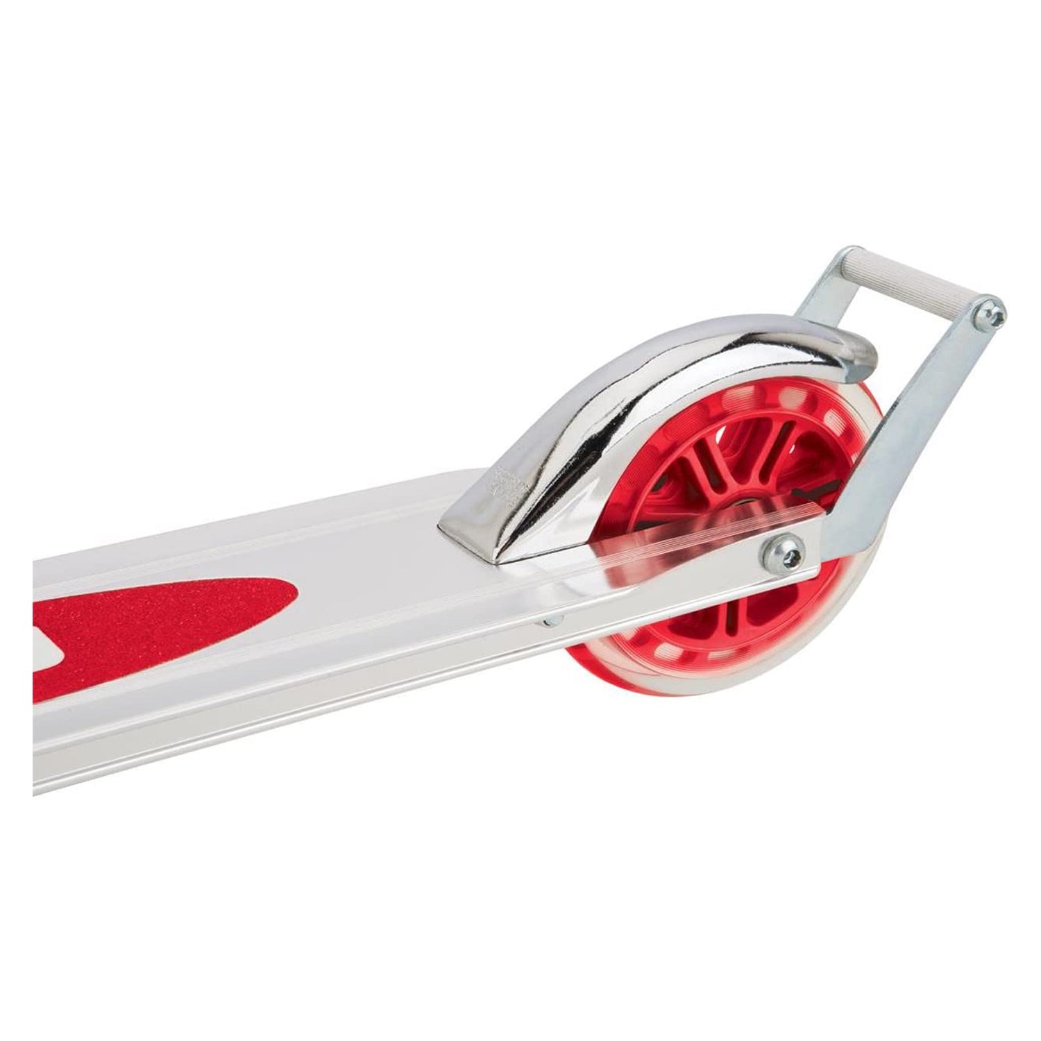 Razor A3 Kick Push Folding Aluminum Portable Scooter for Kids, Red (Open Box) - VMInnovations