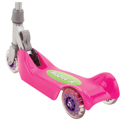 Razor Jr. Folding Kiddie Kids Kick Scooter (Pink) - For Parts