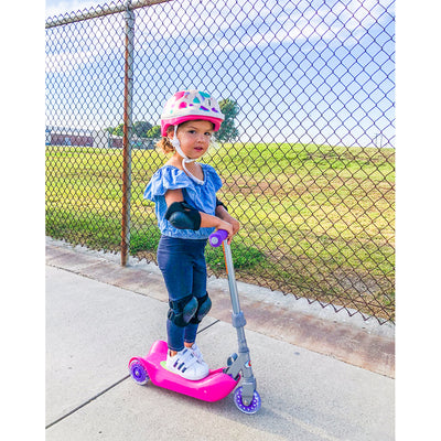 Razor Jr. Folding Kiddie Kids Kick Scooter (Pink) - For Parts