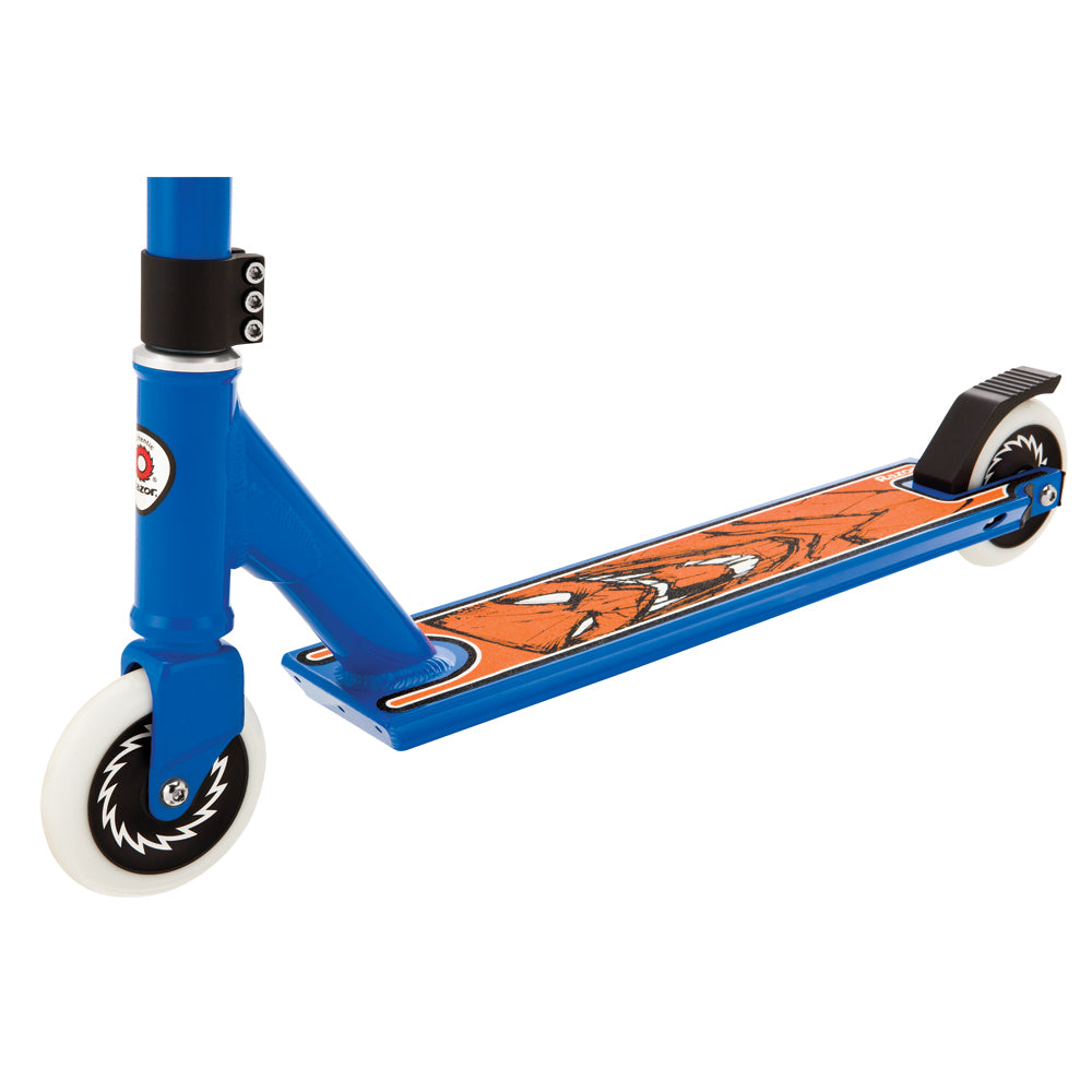 Razor Pro El Dorado Deluxe 2 Wheel Kids Outdoor Push Ride Scooter, Blue (Used)