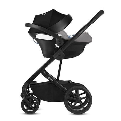 Cybex Balios S 3 in 1 Folding Stroller, Lava Stone Black (Open Box)