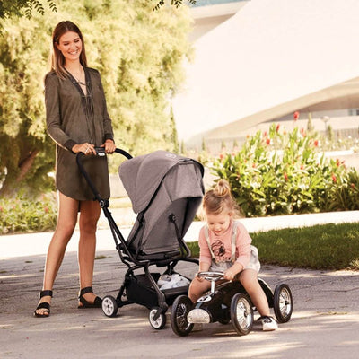 CYBEX Eezy S Twist Pram Pushchair Travel Buggy Baby Stroller, Manhattan Grey