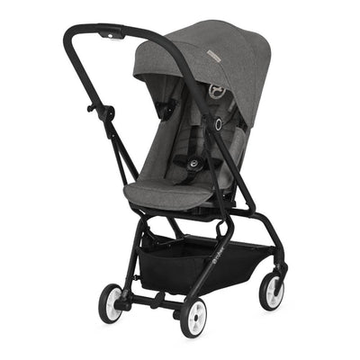 CYBEX Eezy S Twist Pram Pushchair Travel Buggy Baby Stroller, Manhattan Grey