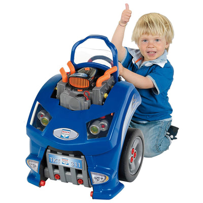 Theo Klein Kids Bosch Toy Car Engine Repair Service Station Playset (Used) - VMInnovations