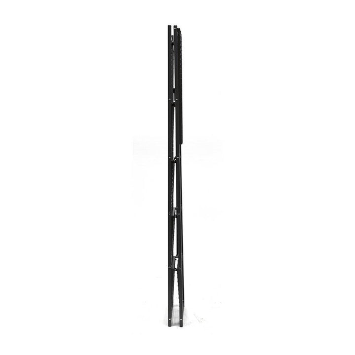 Origami 2 Pack 6 Shelf Bookcase Open Organizer Freestanding Rack Shelves, Black - VMInnovations