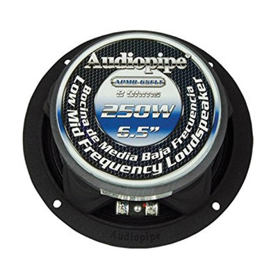 AudioPipe MOSFET Car Stereo Amplifier w/ 4 Driver Speakers & Complete Wiring Kit - VMInnovations