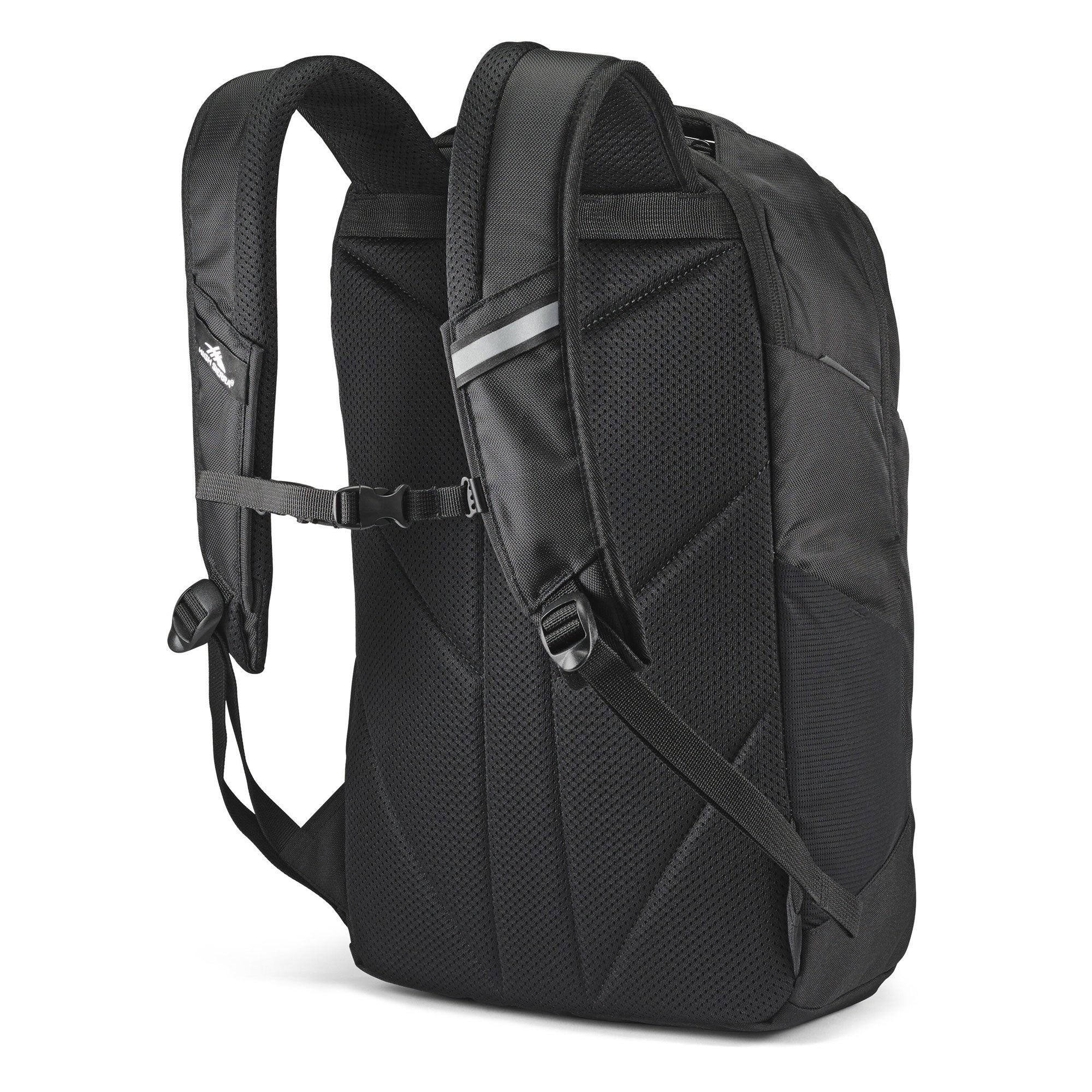 Swerve Pro Backpack Bookbag w/ Laptop Pocket & Tablet Sleeve, Black (Used) - VMInnovations