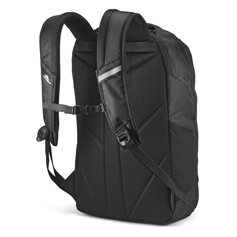 Swerve Pro Backpack Bookbag w/ Laptop Pocket & Tablet Sleeve, Black (Used)