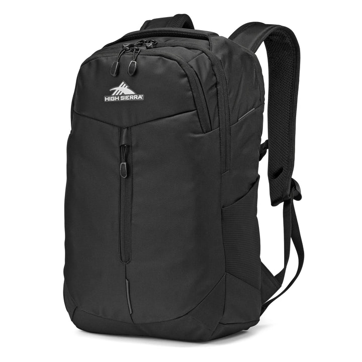 Swerve Pro Backpack Bookbag w/ Laptop Pocket & Tablet Sleeve, Black (Used)