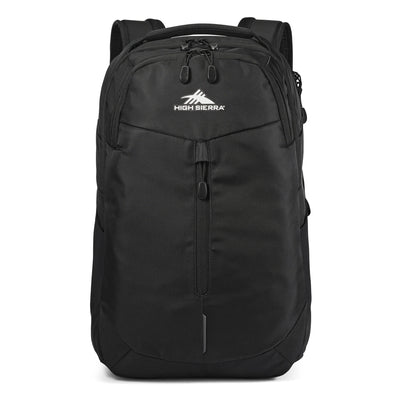 Swerve Pro Backpack Bookbag w/ Laptop Pocket & Tablet Sleeve, Black (Used) - VMInnovations