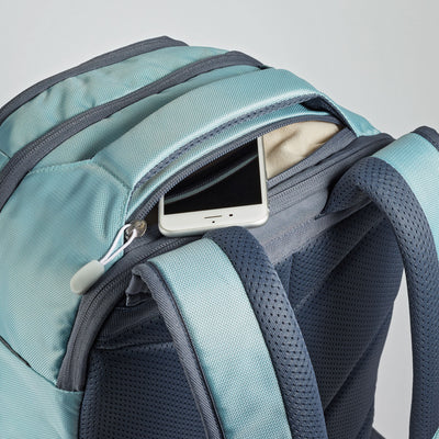 High Sierra Backpack with Laptop Pocket and Tablet Sleeve, Blue/Gray (Used)