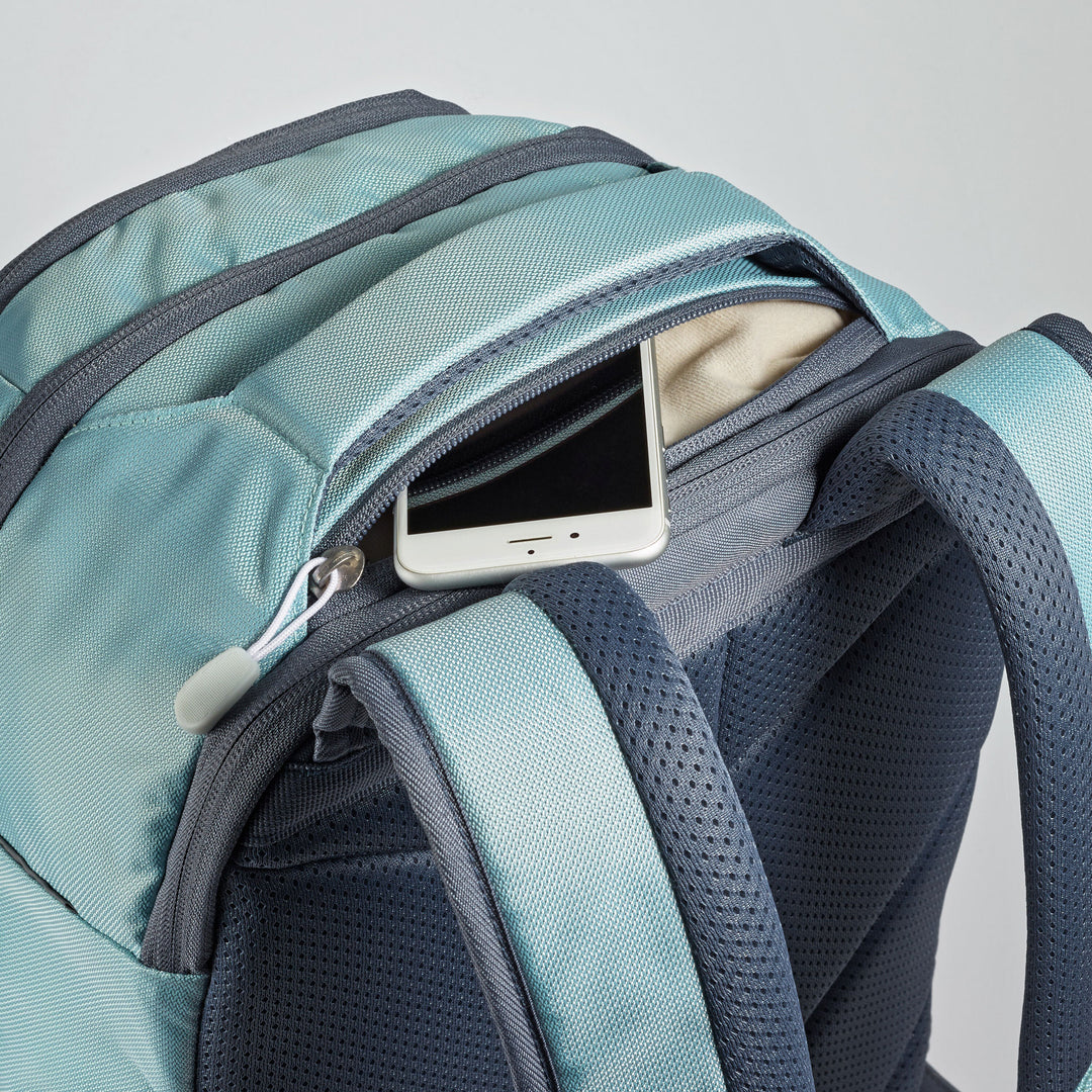 High Sierra Backpack with Laptop Pocket and Tablet Sleeve, Blue/Gray (Used) - VMInnovations