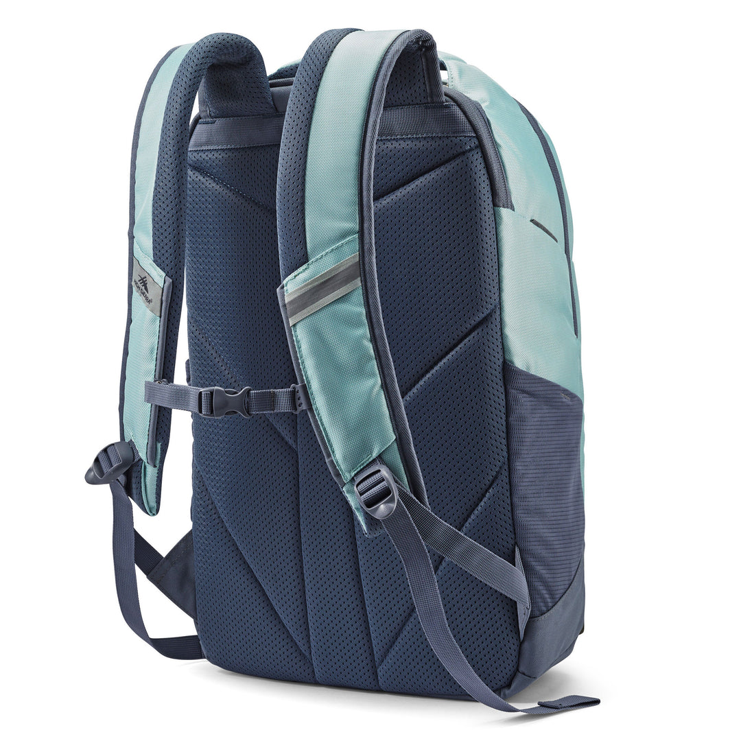 High Sierra Backpack with Laptop Pocket and Tablet Sleeve, Blue/Gray (Used) - VMInnovations