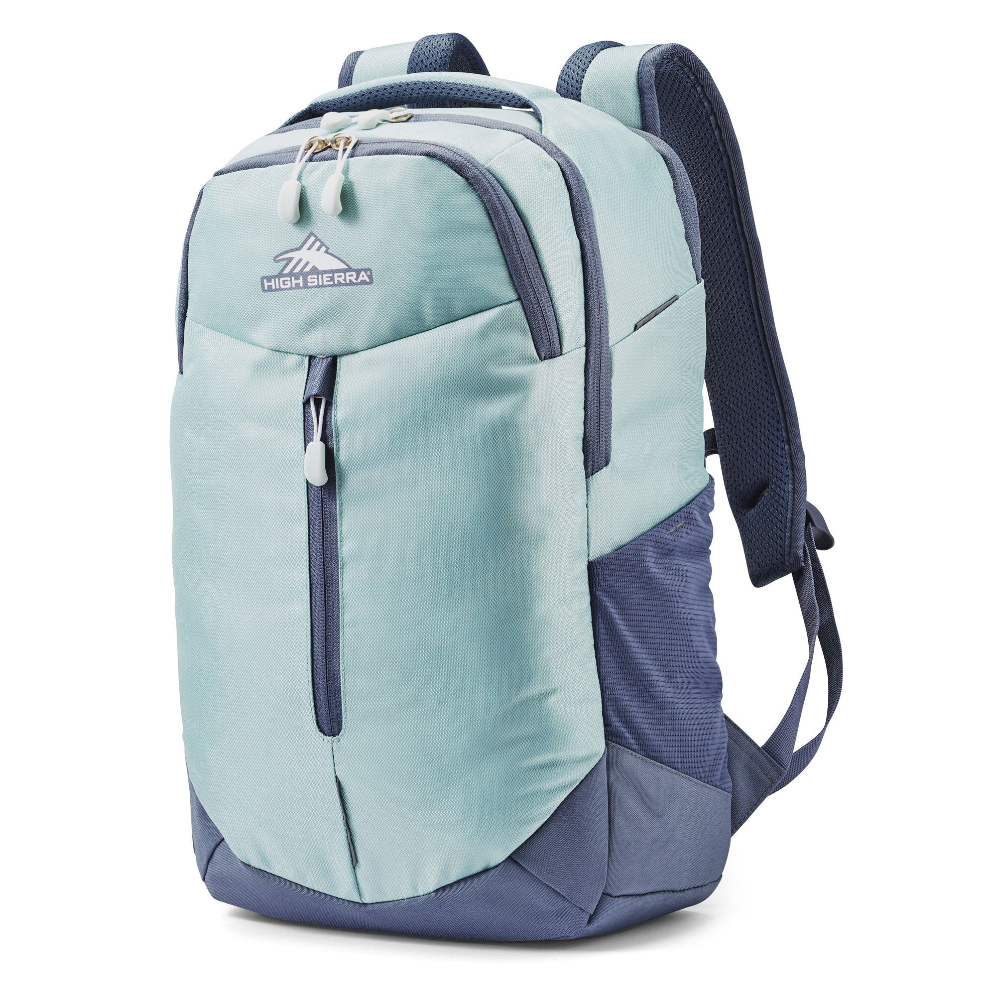 High Sierra Backpack with Laptop Pocket and Tablet Sleeve, Blue/Gray (Used) - VMInnovations