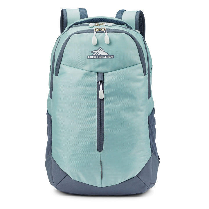 High Sierra Backpack with Laptop Pocket and Tablet Sleeve, Blue/Gray (Used) - VMInnovations
