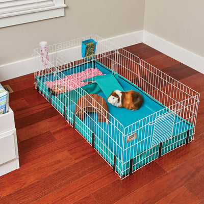 MidWest Homes for Pets Large Guinea Pig Habitat Cage w/ 8 Square Feet (Open Box)