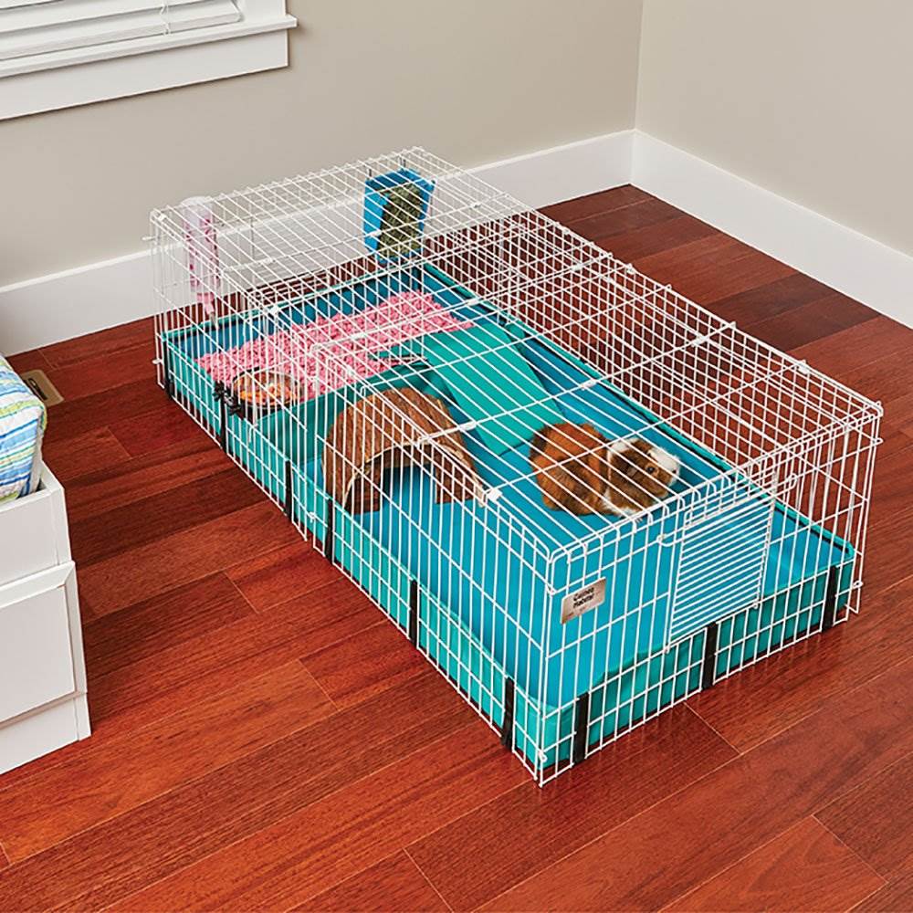 MidWest Homes for Pets Large Guinea Pig Habitat Cage w/ 8 Square Feet (Open Box)