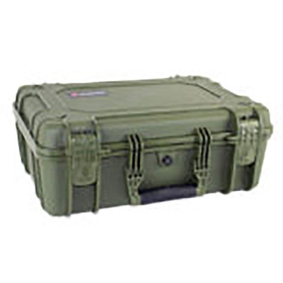 Condition 1 14" Medium Protective Carrying Case & Hard Shell Storage Case, Green