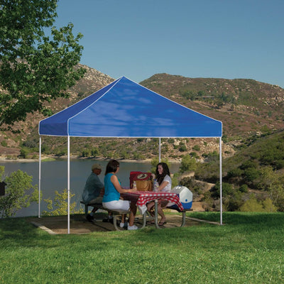 Z-Shade 10 x 10 Foot Everest Instant Outdoor Patio Canopy & Sidewalls (4 Pack)