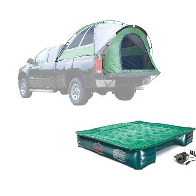 Napier Backroadz Truck Bed 2 Person Tent & AirBedz Truck Bed Air Mattress, Short