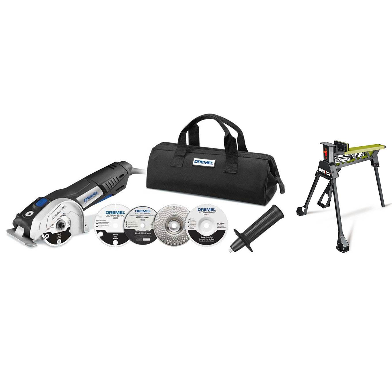 Rockwell JawHorse Workstation & US40 7.4" Circular Saw (Certified Refurbished)