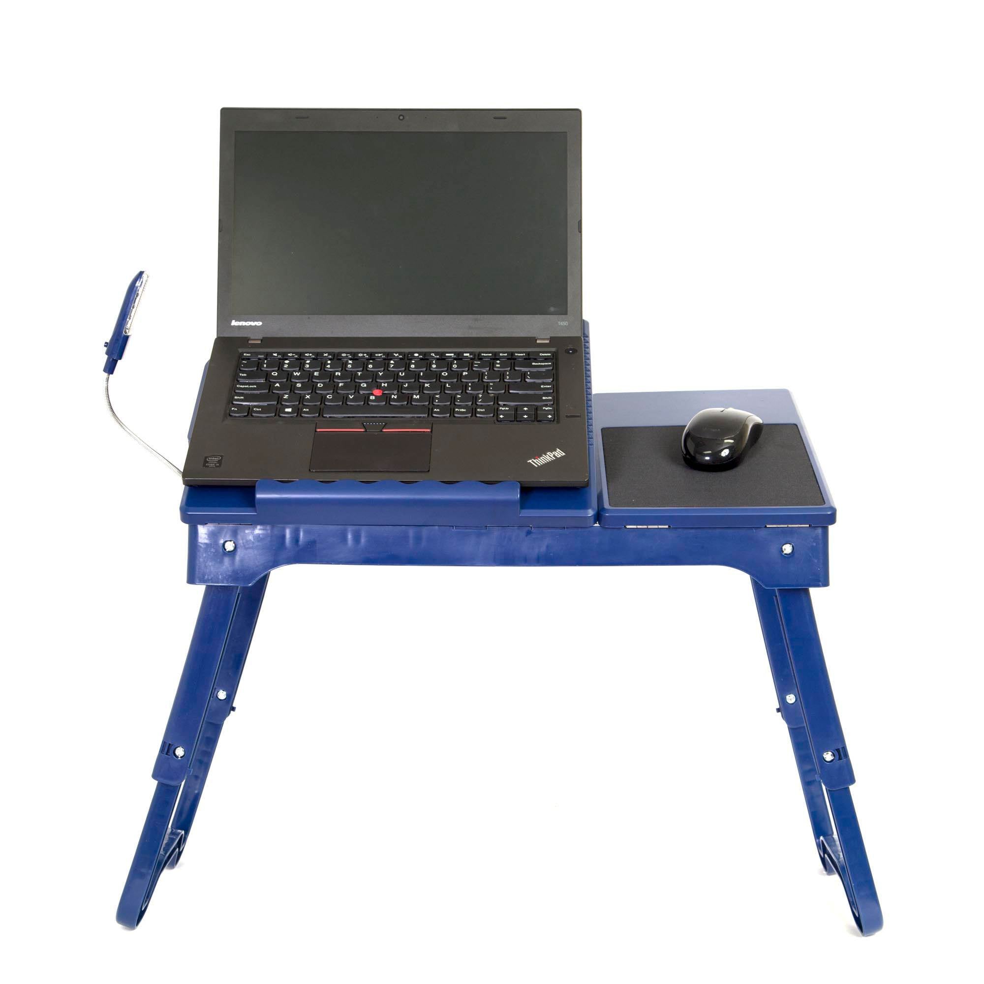 Origami Multi Functional Laptop Computer Tray Table Stand w/ LED Light (2 Pack)