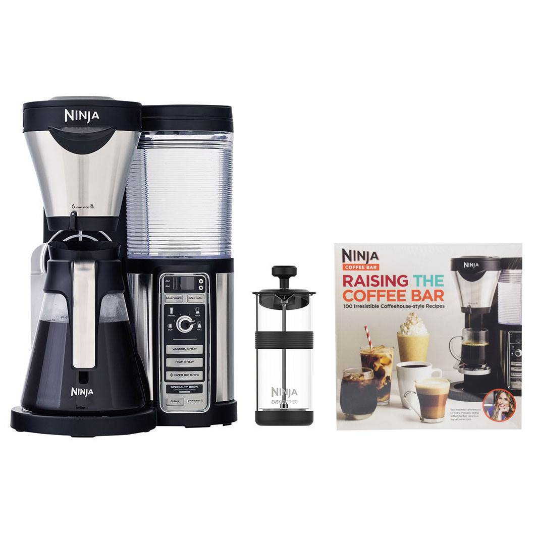 Ninja CF080 Coffee Maker & Coffeehouse Recipe Guide (Certified Refurbished)