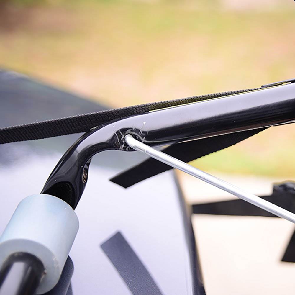 Kent Bikes Avigo Air Flex Steel 24 Inch Boys BMX Bike & 2 Bike Car Trunk Rack
