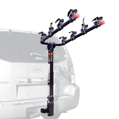 Kent Bikes Avigo Air Flex Steel 24 Inch Boys BMX Bike & 4 Bike Car Bumper Rack