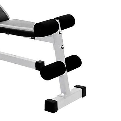 Marcy Bench & Dumbbell Rack & Pro Hex 10, 15, 25 & 30 Lb. Weights (1 Pair Each)