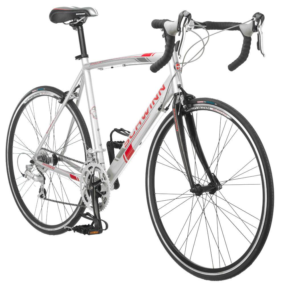 Schwinn 700C Phocus 1600 Womens Drop Bar Road Bicycle & 2 Bike Car Trunk Rack