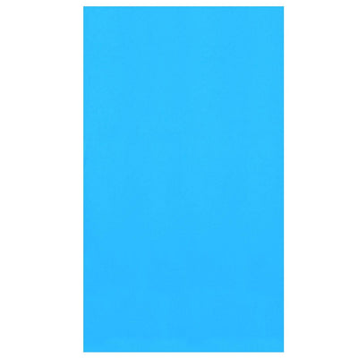 Swimline 15' Solid Blue Round Above Ground Swimming Pool Overlap Liner (6 Pack)