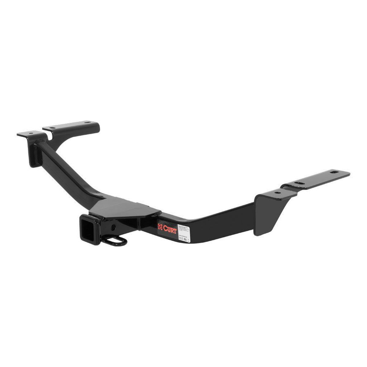 Curt 13067 Class I Trailer Towing Hitch with 2 In Receiver, Black (Open Box)