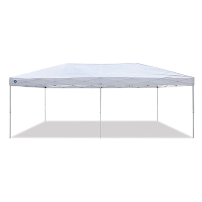 Z Shade 20 x 10' Everest Camping Canopy & 4 Pack Stake Kit & Leg Weight Bags