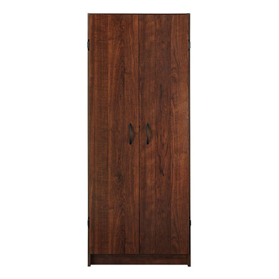 ClosetMaid Freestanding Kitchen Organization Cabinet, Dark Cherry (Open Box) - VMInnovations