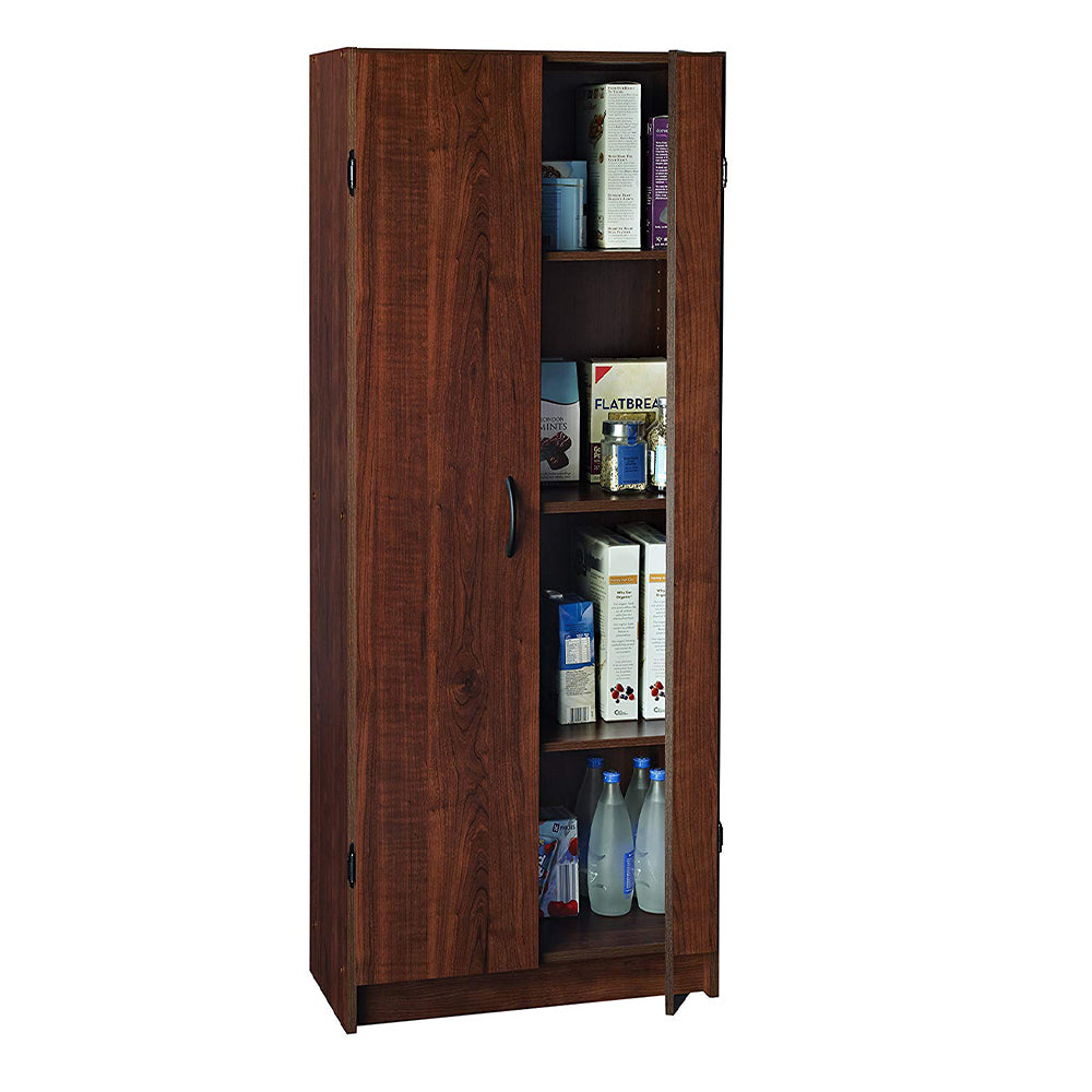 ClosetMaid 1308 Freestanding Kitchen Organization Pantry Cabinet, Dark Cherry (Refurbished)