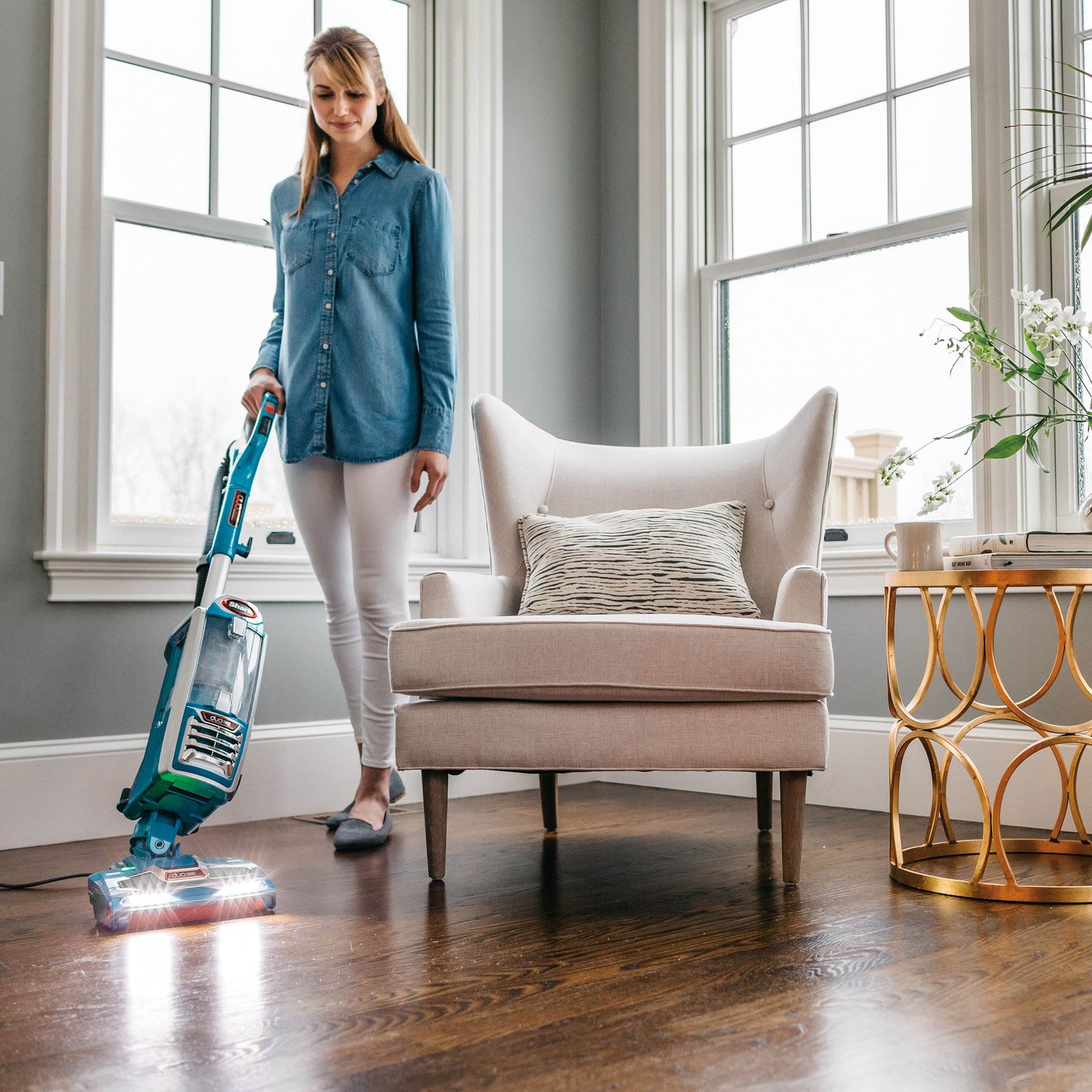 Shark DuoClean Powered Lift Away Speed Upright Vacuum (Certified Refurbished)